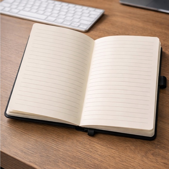 Monogram Black Notebook - Picture 2 of 3